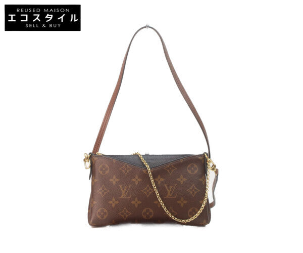 LOUIS VUITTON ルイヴィトン 16年 M41639 モノグラムパラスクラッチ ショルダーバッグ