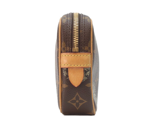 LOUIS VUITTON ルイヴィトン ×クリストファーネメス 15年 M61323 モノグラムポシェットヴォルカ セカンドバッグ クラッチバッグ