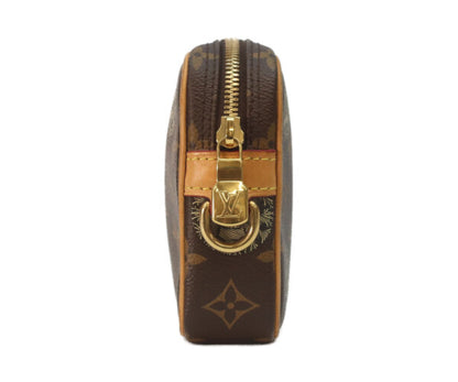 LOUIS VUITTON ルイヴィトン ×クリストファーネメス 15年 M61323 モノグラムポシェットヴォルカ セカンドバッグ クラッチバッグ