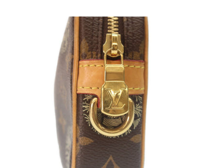 LOUIS VUITTON ルイヴィトン ×クリストファーネメス 15年 M61323 モノグラムポシェットヴォルカ セカンドバッグ クラッチバッグ