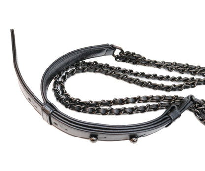 CHANEL シャネル 28番 A91810 ヴィンテージカーフ ソーブラック ガブリエルドゥホーボー ショルダーバッグ