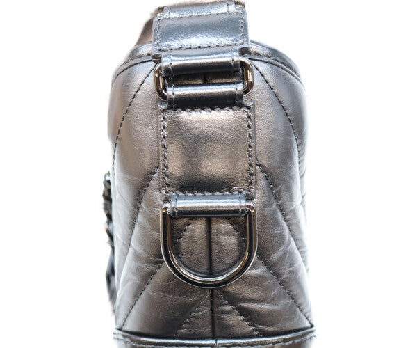 CHANEL シャネル 28番 A91810 ヴィンテージカーフ ソーブラック ガブリエルドゥホーボー ショルダーバッグ