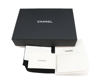 CHANEL シャネル A33814 ラム 黒 ゴールド金具 ココパール マトラッセ チェーンウォレット 財布 ショルダーバッグ