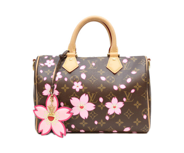 LOUIS VUITTON ルイヴィトン ×TM 村上隆 M14174 モノグラムチェリーブロッサム スピーディ バンドリエール25 ボストンバッグ
