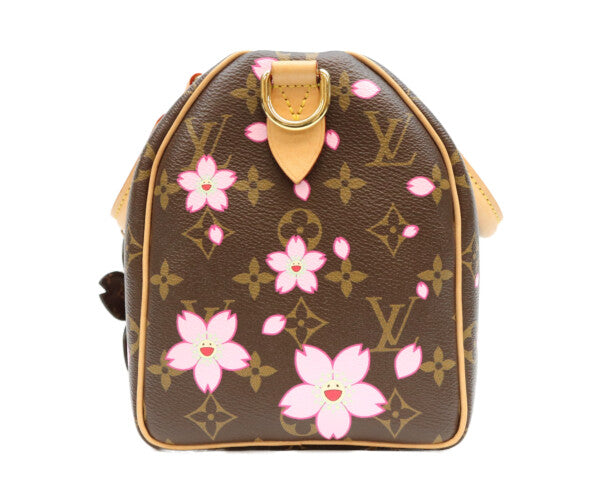 LOUIS VUITTON ルイヴィトン ×TM 村上隆 M14174 モノグラムチェリーブロッサム スピーディ バンドリエール25 ボストンバッグ
