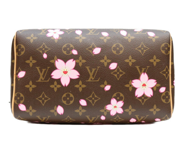 LOUIS VUITTON ルイヴィトン ×TM 村上隆 M14174 モノグラムチェリーブロッサム スピーディ バンドリエール25 ボストンバッグ
