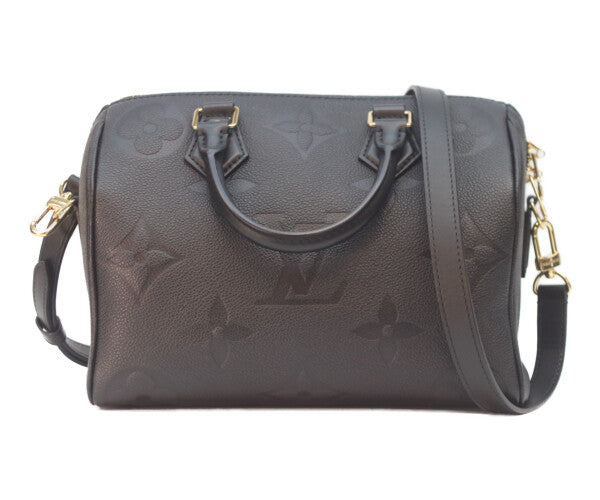 LOUIS VUITTON ルイヴィトン M58951 モノグラムアンプラント ノワール スピーディ バンドリエール25 ショルダーバッグ