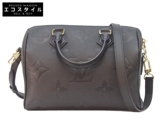 LOUIS VUITTON ルイヴィトン M58951 モノグラムアンプラント ノワール スピーディ バンドリエール25 ショルダーバッグ