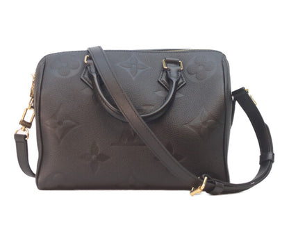 LOUIS VUITTON ルイヴィトン M58951 モノグラムアンプラント ノワール スピーディ バンドリエール25 ショルダーバッグ