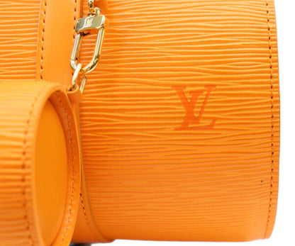 LOUIS VUITTON ルイヴィトン 03年 M5222H エピ マンダリンオレンジ スフロ ポーチ付き ショルダーバッグ