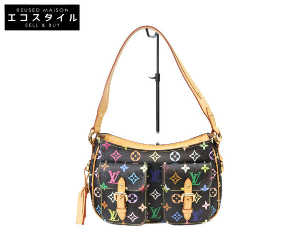 LOUIS VUITTON ルイヴィトン 06年 M40054 モノグラムマルチカラー ノワール ロッジPM ショルダーバッグ