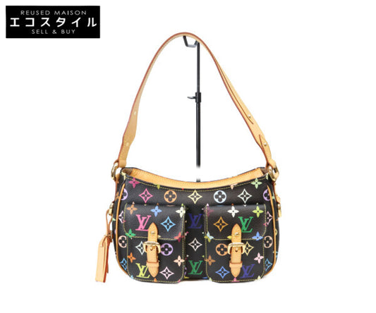 LOUIS VUITTON ルイヴィトン 06年 M40054 モノグラムマルチカラー ノワール ロッジPM ショルダーバッグ