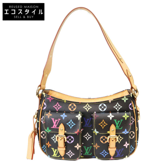 LOUIS VUITTON ルイヴィトン 06年 M40054 モノグラムマルチカラー ノワール ロッジPM ショルダーバッグ