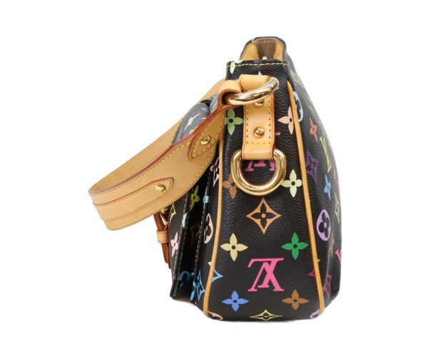 LOUIS VUITTON ルイヴィトン 06年 M40054 モノグラムマルチカラー ノワール ロッジPM ショルダーバッグ