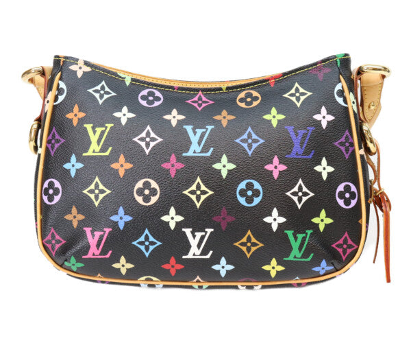 LOUIS VUITTON ルイヴィトン 06年 M40054 モノグラムマルチカラー ノワール ロッジPM ショルダーバッグ