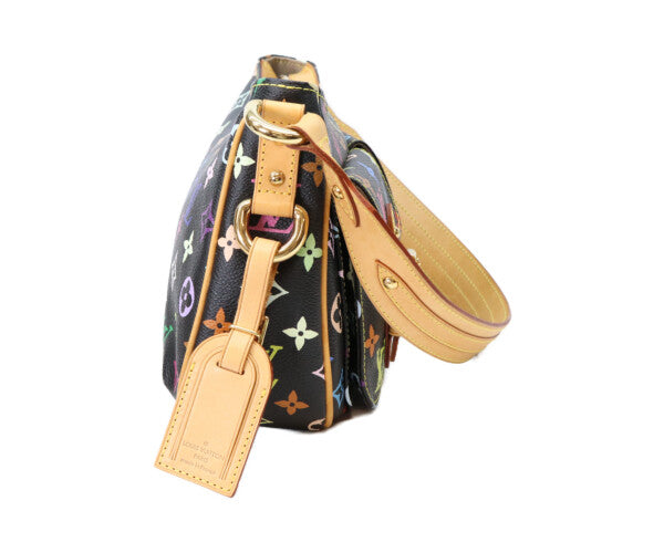 LOUIS VUITTON ルイヴィトン 06年 M40054 モノグラムマルチカラー ノワール ロッジPM ショルダーバッグ
