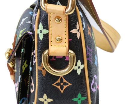 LOUIS VUITTON ルイヴィトン 06年 M40054 モノグラムマルチカラー ノワール ロッジPM ショルダーバッグ