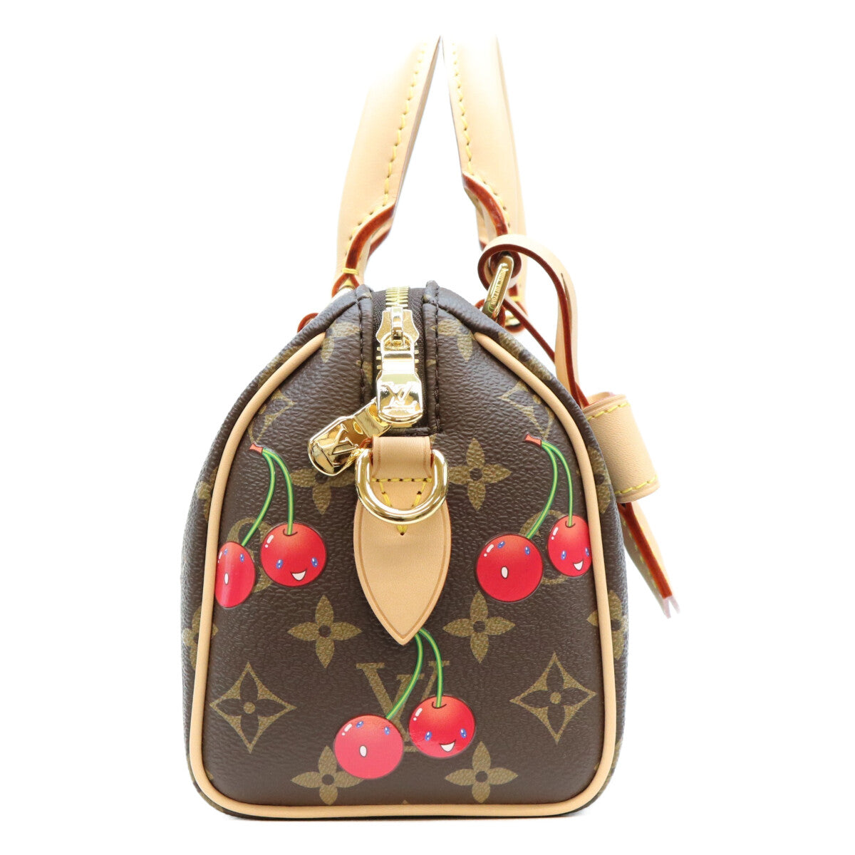LOUIS VUITTON ルイヴィトン ×村上隆 M13094 モノグラムチェリー スピーディバンドリエール20 ショルダーバッグ