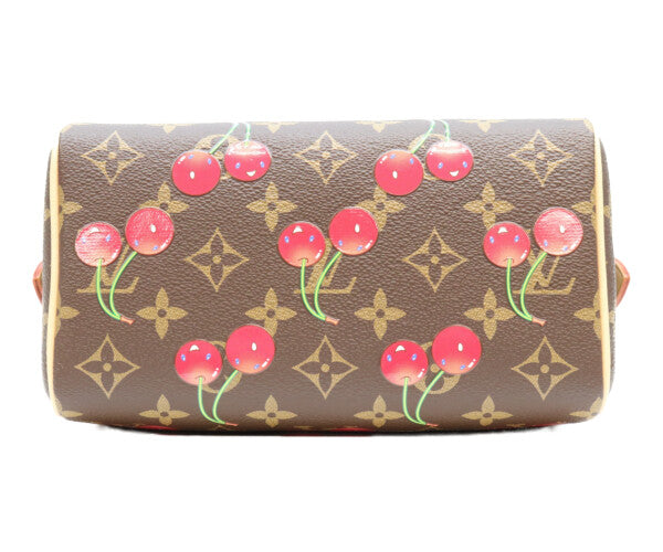 LOUIS VUITTON ルイヴィトン ×村上隆 M13094 モノグラムチェリー スピーディバンドリエール20 ショルダーバッグ