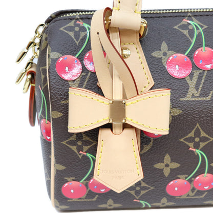 LOUIS VUITTON ルイヴィトン ×村上隆 M13094 モノグラムチェリー スピーディバンドリエール20 ショルダーバッグ