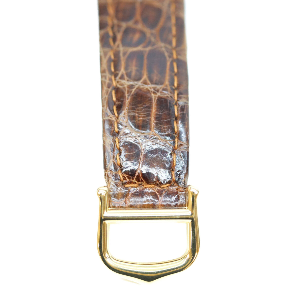 Cartier カルティエ 90s 925 マストヴァンドームヴェルメイユSM サイドトリニティ文字盤 QZ 革 腕時計