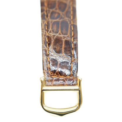 Cartier カルティエ 90s 925 マストヴァンドームヴェルメイユSM サイドトリニティ文字盤 QZ 革 腕時計