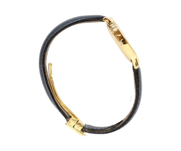 Cartier カルティエ W1006822 925 マストロンドLM ヴェルメイユ デイト アイボリーローマ文字盤 革 QZ 腕時計