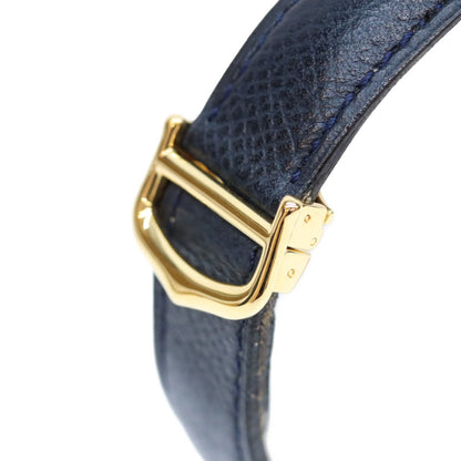 Cartier カルティエ W1006822 925 マストロンドLM ヴェルメイユ デイト アイボリーローマ文字盤 革 QZ 腕時計