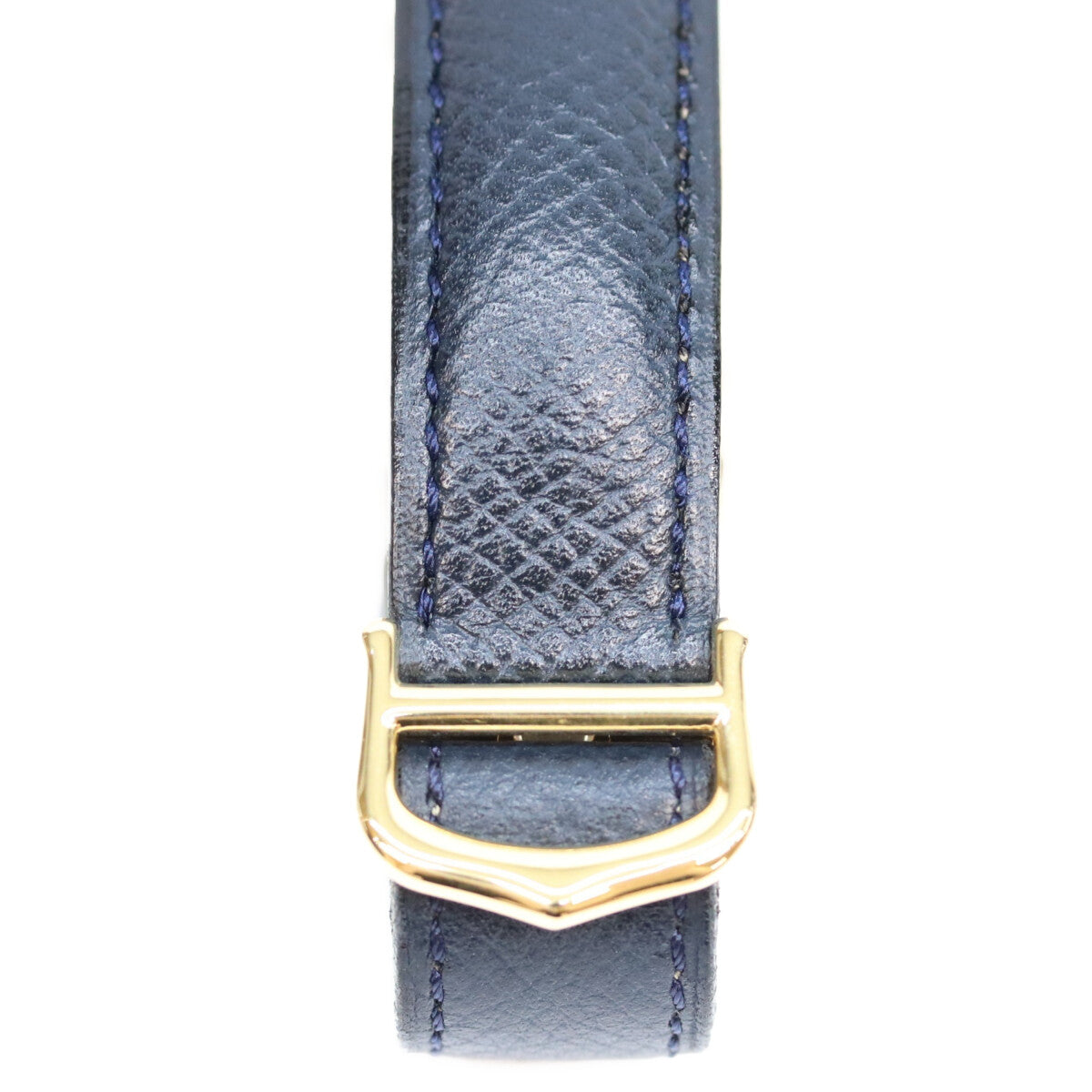 Cartier カルティエ W1006822 925 マストロンドLM ヴェルメイユ デイト アイボリーローマ文字盤 革 QZ 腕時計