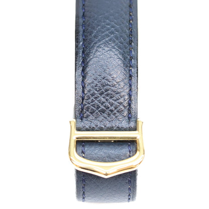 Cartier カルティエ W1006822 925 マストロンドLM ヴェルメイユ デイト アイボリーローマ文字盤 革 QZ 腕時計