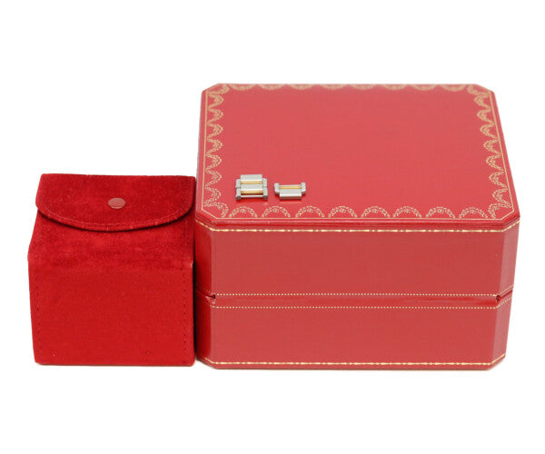 Cartier カルティエ W51007Q4 SS YG タンクフランセーズSM QZ 腕時計
