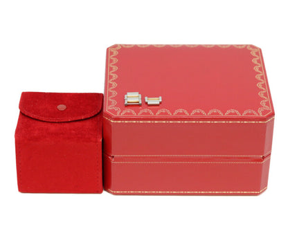 Cartier カルティエ W51007Q4 SS YG タンクフランセーズSM QZ 腕時計