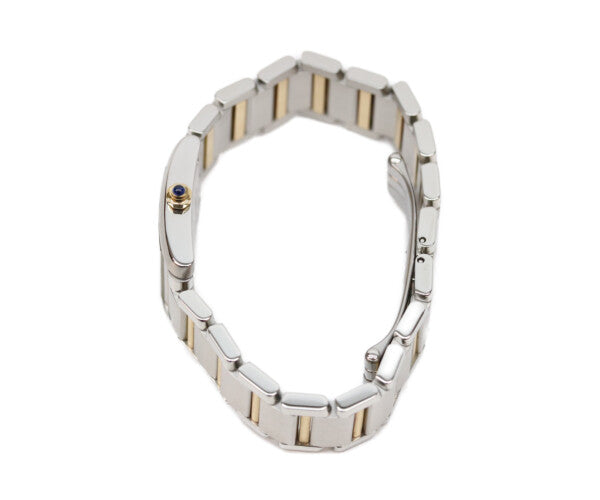 Cartier カルティエ W51007Q4 SS YG タンクフランセーズSM QZ 腕時計