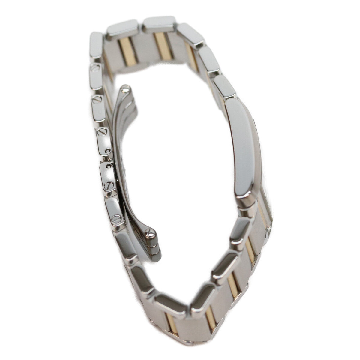 Cartier カルティエ W51007Q4 SS YG タンクフランセーズSM QZ 腕時計