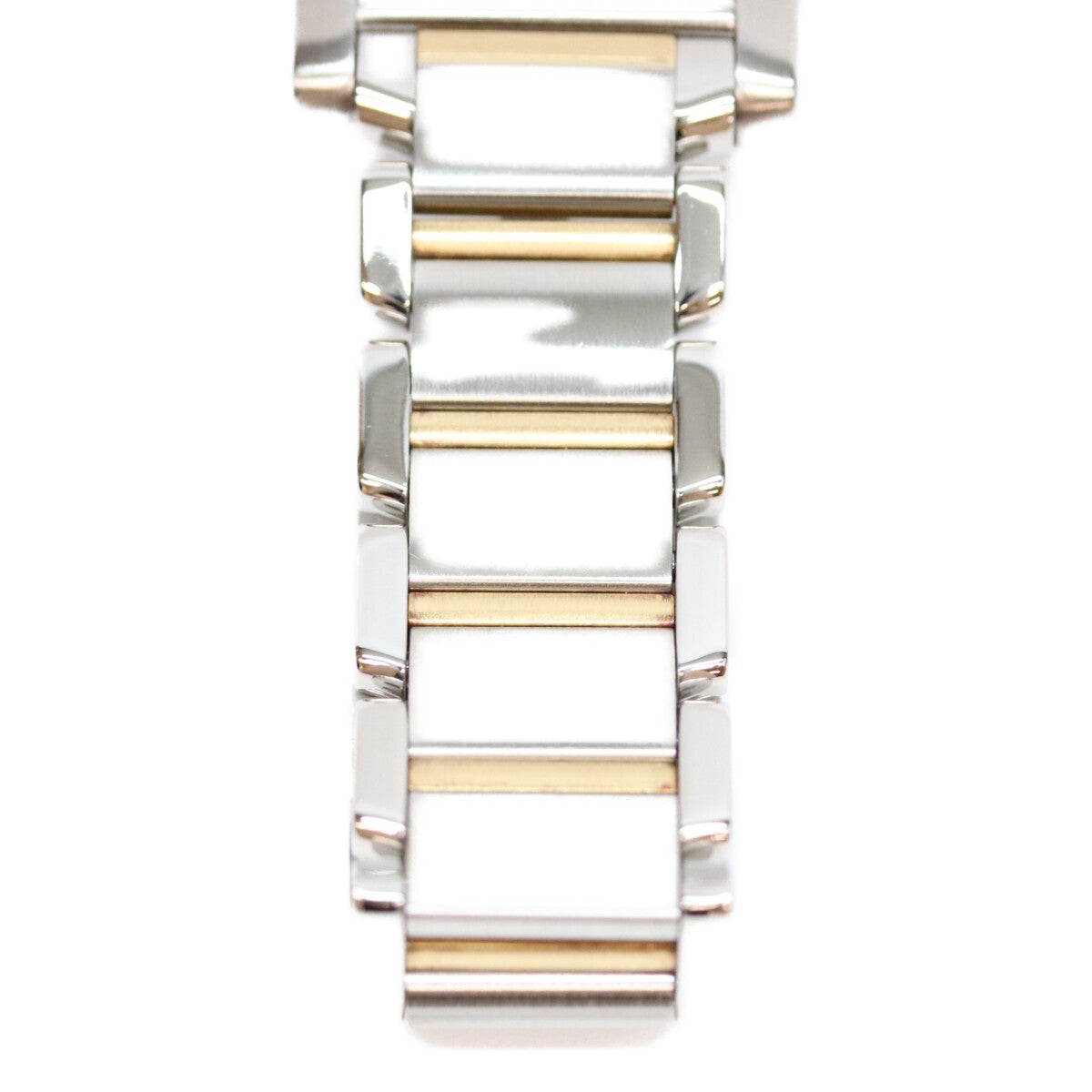 Cartier カルティエ W51007Q4 SS YG タンクフランセーズSM QZ 腕時計