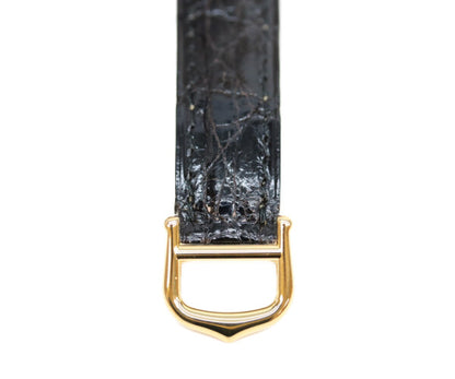 Cartier カルティエ 80-90s 925 マストヴァンドームヴェルメイユSM アラビアシルバー文字盤 QZ 黒革 腕時計