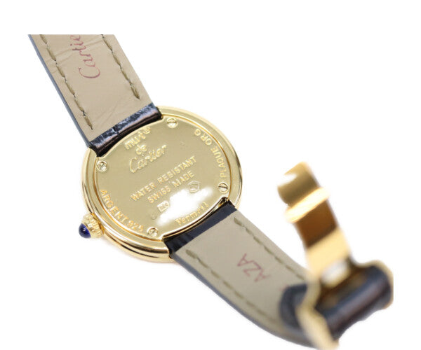 Cartier カルティエ W1010644 925 ローマシルバー文字盤 マストトリニティ ベルメイユ QZ 腕時計
