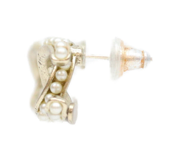 CHANEL シャネル A13B ゴールド パール ミニココマーク ピアス ピアス