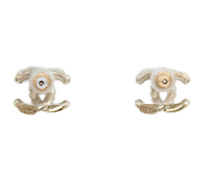 CHANEL シャネル A13B ゴールド パール ミニココマーク ピアス ピアス