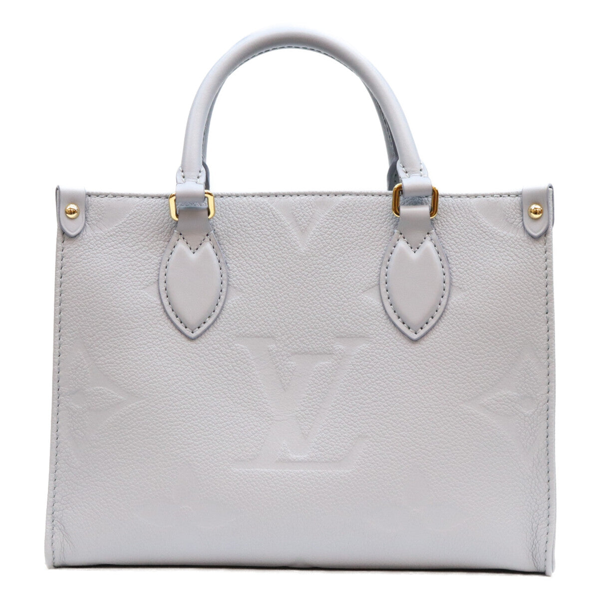 LOUIS VUITTON M46840 Monogram Empreinte Blue OnTheGo PM Shoulder Bag
