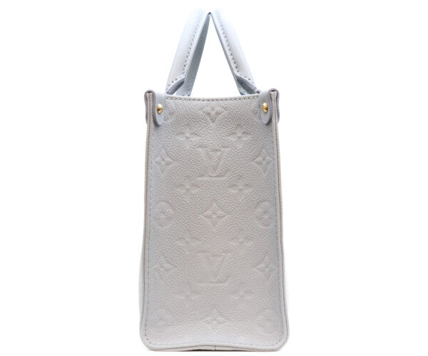 LOUIS VUITTON ルイヴィトン M46840 モノグラムアンプラント ブルー オンザゴーPM ショルダーバッグ
