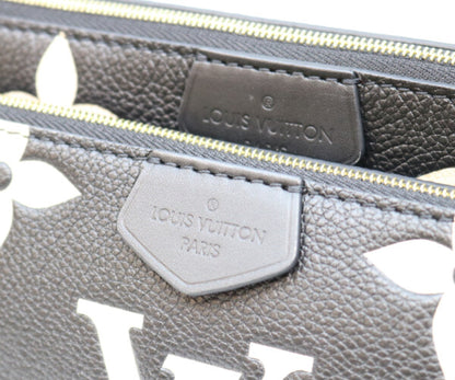 LOUIS VUITTON ルイヴィトン M45777 バイカラーモノグラムアンプラント ブラッククリーム ミュルティポシェットアクセソワール ショルダーバッグ