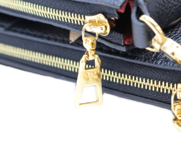 LOUIS VUITTON ルイヴィトン M45777 バイカラーモノグラムアンプラント ブラッククリーム ミュルティポシェットアクセソワール ショルダーバッグ