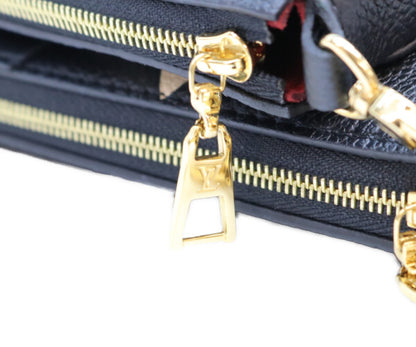 LOUIS VUITTON ルイヴィトン M45777 バイカラーモノグラムアンプラント ブラッククリーム ミュルティポシェットアクセソワール ショルダーバッグ