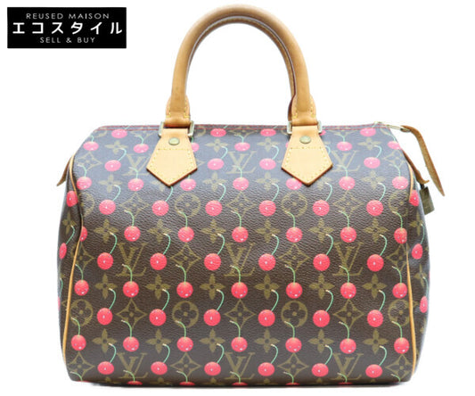 LOUIS VUITTON ルイヴィトン 05年 M95009 モノグラムチェリー スピーディ25 ボストンバッグ