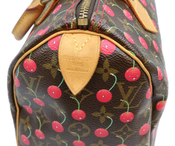 LOUIS VUITTON ルイヴィトン 05年 M95009 モノグラムチェリー スピーディ25 ボストンバッグ