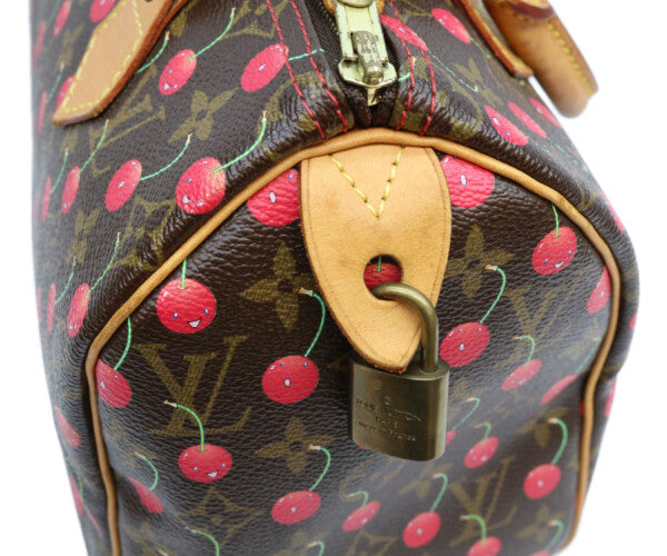 LOUIS VUITTON ルイヴィトン 05年 M95009 モノグラムチェリー スピーディ25 ボストンバッグ