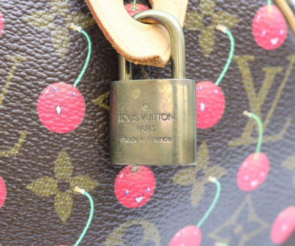 LOUIS VUITTON ルイヴィトン 05年 M95009 モノグラムチェリー スピーディ25 ボストンバッグ