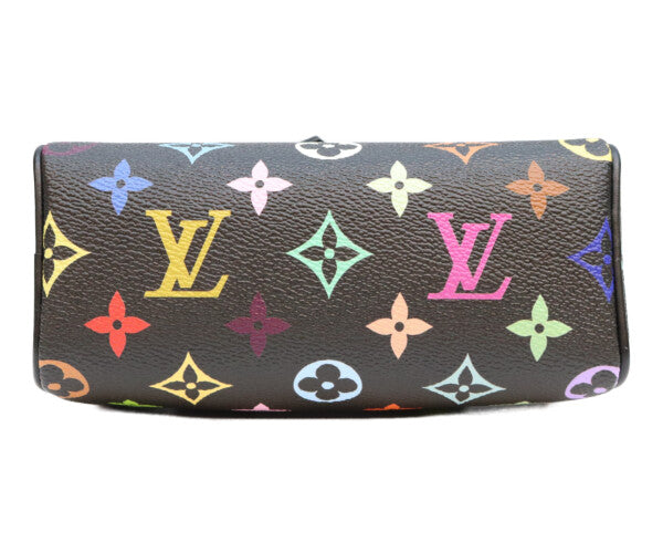 LOUIS VUITTON ルイヴィトン ×村上隆 M13406 マルチカラー ノワール ナノスピーディ ボストンバッグ