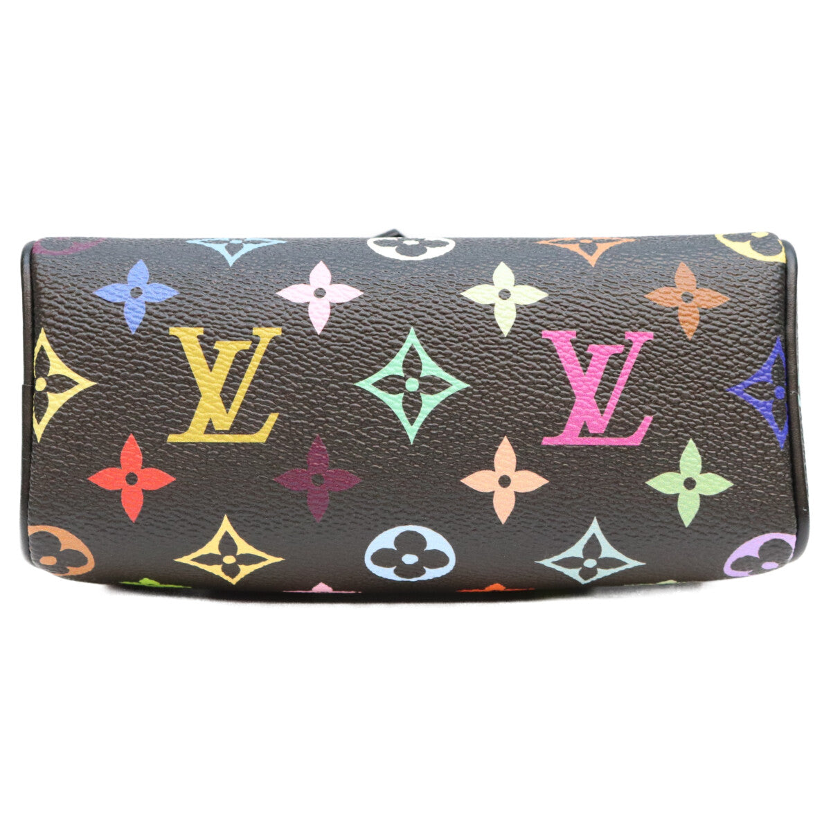 LOUIS VUITTON ルイヴィトン ×村上隆 M13406 マルチカラー ノワール ナノスピーディ ボストンバッグ